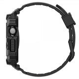 Spigen Apple Watch 46mm (Series 10/11) Armband Rugged Armor Pro 2 Matte Black