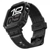 Spigen Apple Watch 46mm (Series 10/11) Armband Rugged Armor Pro 2 Matte Black