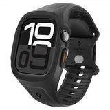 Spigen Apple Watch 46mm (Series 10/11) Skal med Armband Liquid Air Pro Matte Black