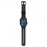 Spigen Apple Watch 46mm (Series 10/11) Armband och Skal Rugged Armor Pro Matte Black