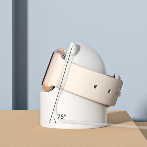 Apple Watch Hållare till Laddare Björn Grå