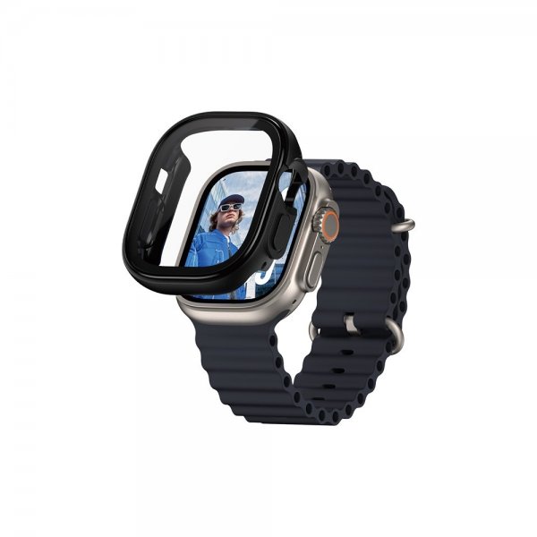 PanzerGlass Apple Watch Ultra 49mm Skal med Skärmskydd Full Body Protection Svart