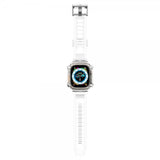 Spigen Apple Watch Ultra 49mm Armband och Skal Rugged Armor Pro Crystal Clear