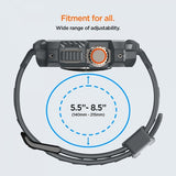 Spigen Apple Watch Ultra 49mm Armband och Skal Rugged Armor Pro Dark Gray
