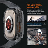 Spigen Apple Watch Ultra 49mm Armband och Skal Rugged Armor Pro Space Crystal