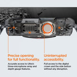 Spigen Apple Watch Ultra 49mm Armband och Skal Rugged Armor Pro Space Crystal
