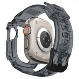 Spigen Apple Watch Ultra 49mm Armband och Skal Rugged Armor Pro Space Crystal