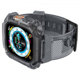 Spigen Apple Watch Ultra 49mm Armband och Skal Rugged Armor Pro Space Crystal
