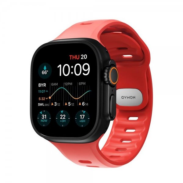 Nomad Apple Watch Ultra 49mm Armband Tempo Band Crush