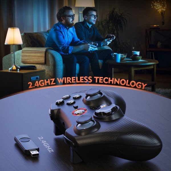 EasySMX Arion 9101 Trådlös Spelkontroll PS3/Android/PC Svart
