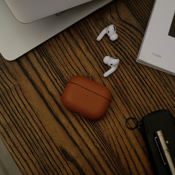 KeyBudz AirPods Pro 2 Skal Artisan Series Brun