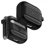 Spigen AirPods 3 Skal Rugged Armor Matte Black