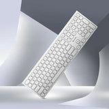 ALOGIC Trådlöst Tangentbord Echelon Bluetooth USB-C Uppladdningsbart Vit
