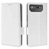Asus ROG Phone 6/ROG Phone 6 Pro Fodral Litchi Vit