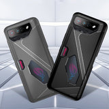 Asus ROG Phone 7 Skal med Textur Svart