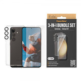 PanzerGlass Samsung Galaxy S24 Skal Skärmskydd Kameraskydd 3-in-1 Bundle Set