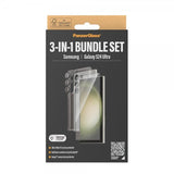 PanzerGlass Samsung Galaxy S24 Ultra Skal Skärmskydd Kameraskydd 3-in-1 Bundle Set