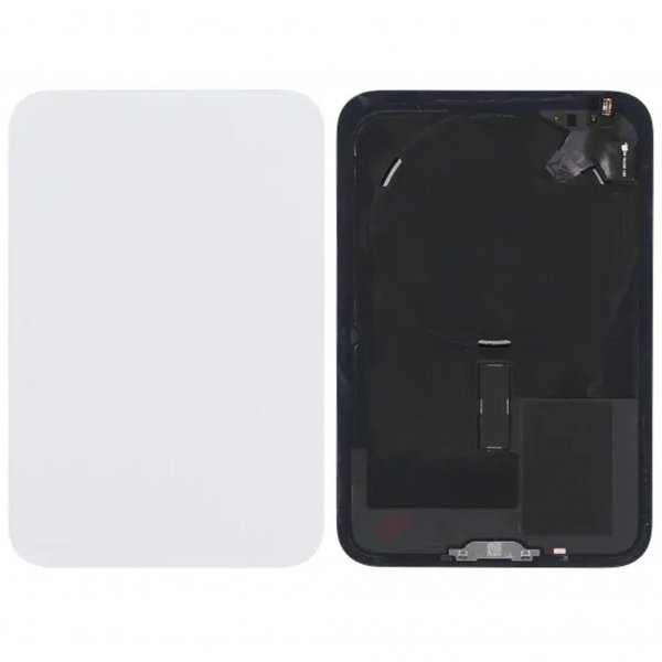 Baksida Glas Original för iPhone 17 Pro Max - Silver
