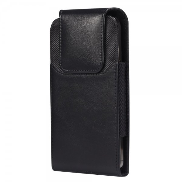 Bältesväska för Mobiltelefon 6.2-6.5" Svart