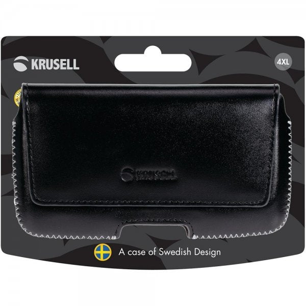 Krusell Bältesväska Hector 4XL Svart
