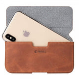 Krusell Bältesväska Sunne Belt Case L Cognac Brown