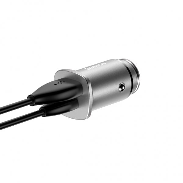 Baseus Billaddare PPS 30W Type-C & USB-A Silver