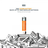 Xtorm Batteri AA Uppladdningsbara USB-C 4-pack