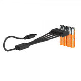 Xtorm Batteri AAA Uppladdningsbara USB-C 4-pack