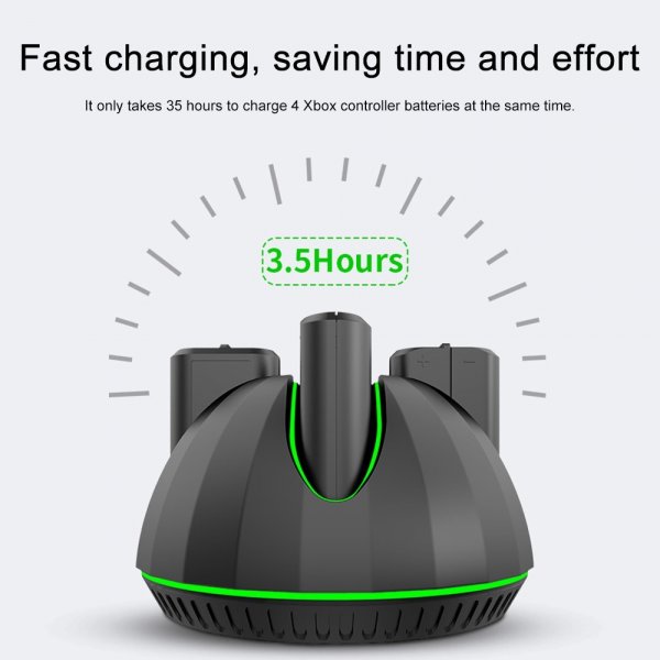 Aolion Batteriladdningsstation till Xbox-spelkontroller