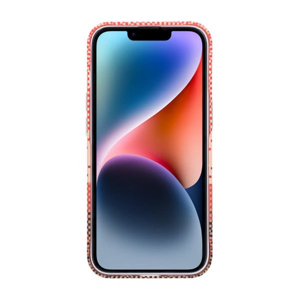 iPhone 13/iPhone 14 Skal Utfällbart Stativ MagSafe Orange