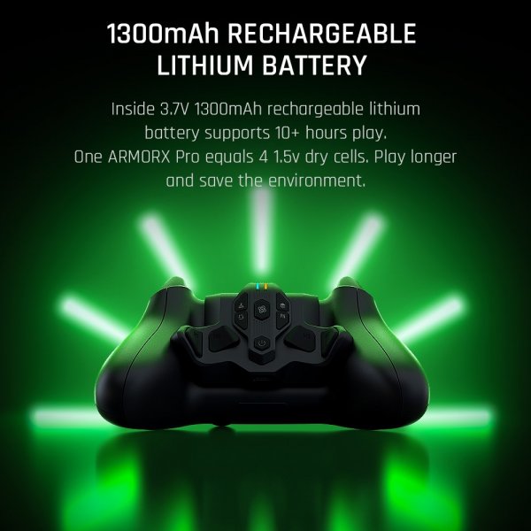 BIGBIG WON ARMOR-X Pro Baksideknappmodul för Spelkontroll Svart