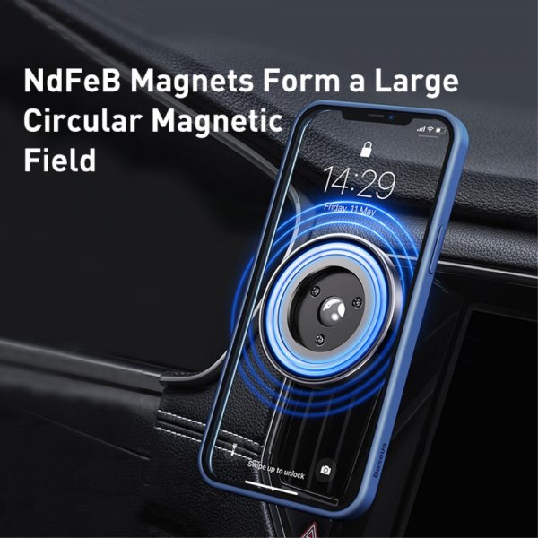 Baseus Bilhållare Magnetic Car Mount MagSafe