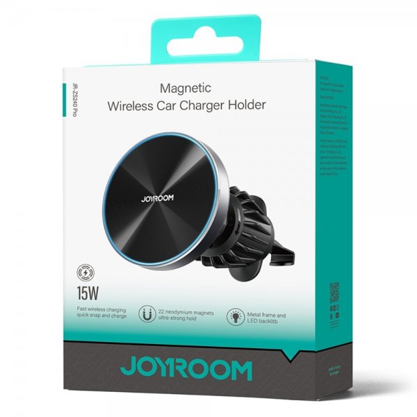 Joyroom Bilhållare Magnetic Wireless Car Charger Holder MagSafe