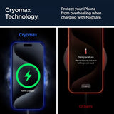 Spigen Bilhållare med trådlös laddning OneTap Pro 3 CryoMax MagFit Air Vent