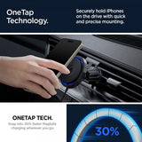 Spigen Bilhållare med trådlös laddning OneTap Pro 3 CryoMax MagFit Air Vent Hook