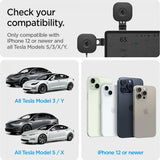 Spigen Bilhållare med trådlös laddning OneTap Pro 3 Tesla Skärmmontering MagFit
