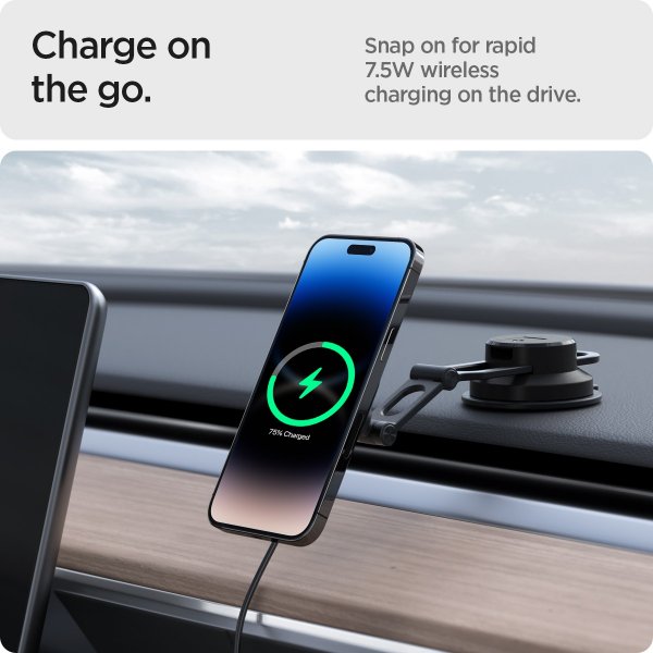 Spigen Bilhållare OneTap Pro 3 Dash MagSafe Car Mount MagFit