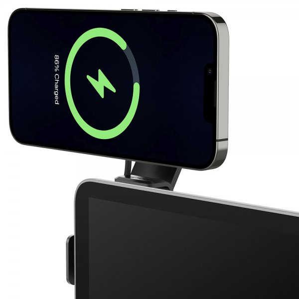 Spigen Bilhållare med Laddning OneTap Pro Wireless Screen Car Mount Tesla MagFit
