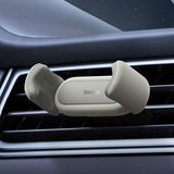 Baseus Bilhållare Steel Cannon 2 Air Outlet Car Mount Beige