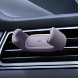 Baseus Bilhållare Steel Cannon 2 Air Outlet Car Mount Lila