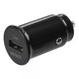 Deltaco Billaddare 12/24V USB-A Car Charger