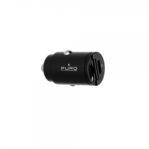 Puro Billaddare 2 USB-C Car Charger 30W
