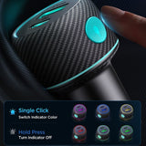 Joyroom Billaddare CCN01 60W Car Charger with Light Button USB-A USB-C