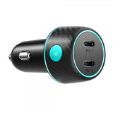 Joyroom Billaddare CCN02 70W Dual PD Car Charger with Light Button USB-C