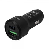 Deltaco Billaddare Fast Charging Dual USB Car Charger