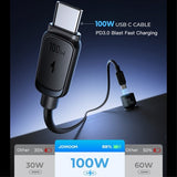 Joyroom Billaddare JR-CCN07 3-port Car Charger 120W