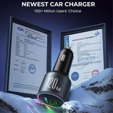 Joyroom Billaddare JR-CCN07 3-port Car Charger 120W