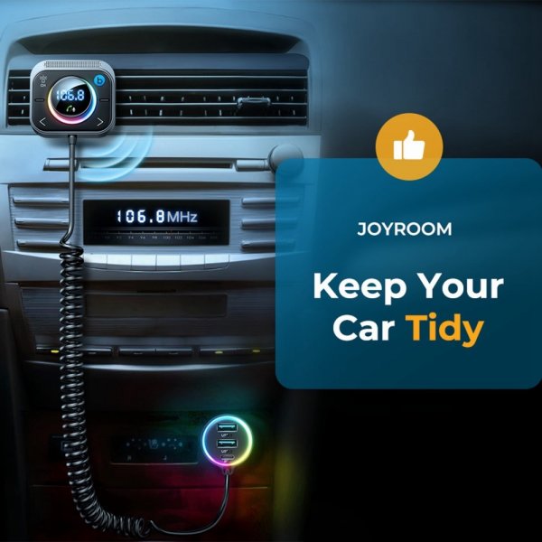 Joyroom Billaddare JR-CL18 Car Wireless FM Transmitter