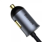 Baseus Billaddare Share Together 120W 2 USB-A & 2 USB-C Svart