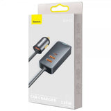 Baseus Billaddare Share Together 120W 3 USB-A & 1 USB-C Svart